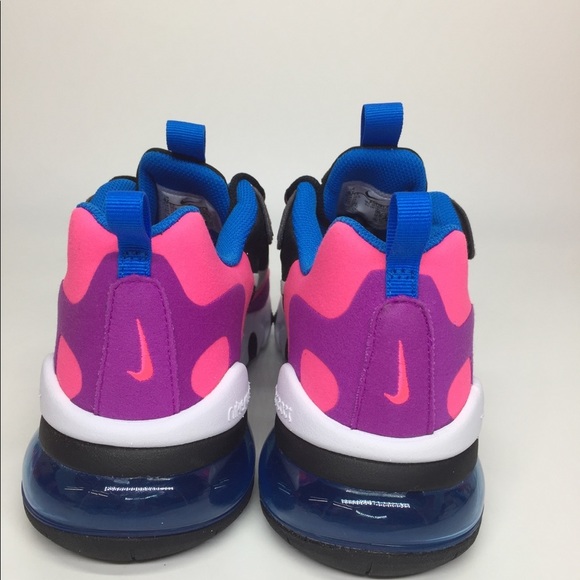 girls youth Nike Air Max 270 React Shoes - Picture 7 of 7